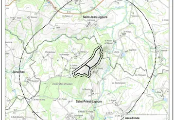 <em class="placeholder">Carte de l'étude d'impact.</em>