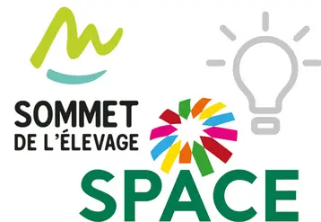 Logo Sapce et Sommet accompagnées d'une ampoule