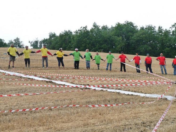 ... sous la pluie, mais les organisateurs sont ravis !