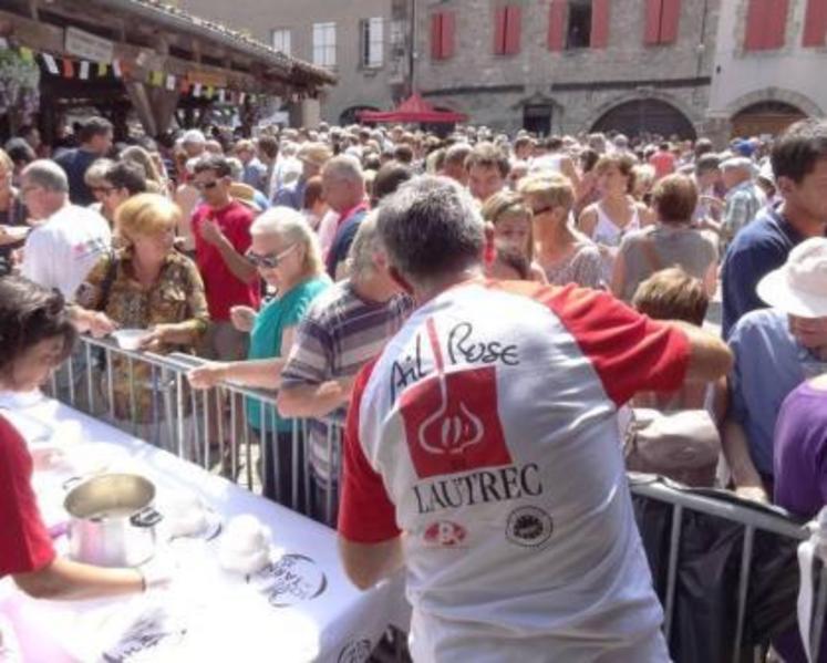 Le village médiéval de Lautrec s’est paré de ses plus beaux atouts pour accueillir en nombre le public.