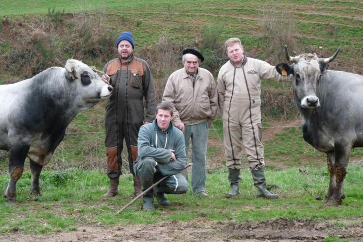 Depuis 2000, toute la famille Bardou s’est beaucoup investie dans la race gasconne !