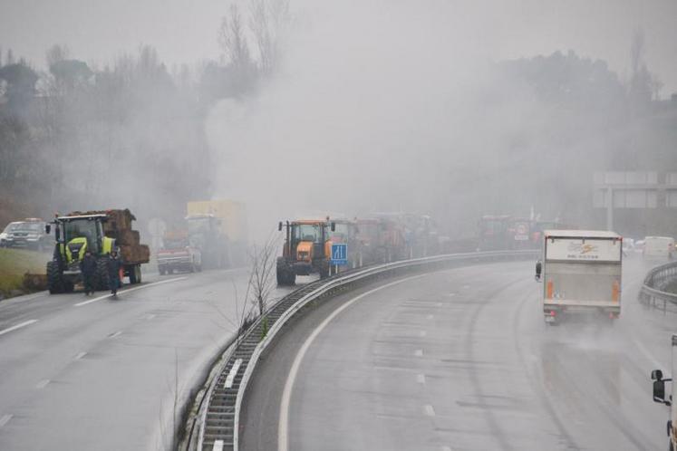 Toute l'Occitanie s'est mobilisée pour bloquer les accès.