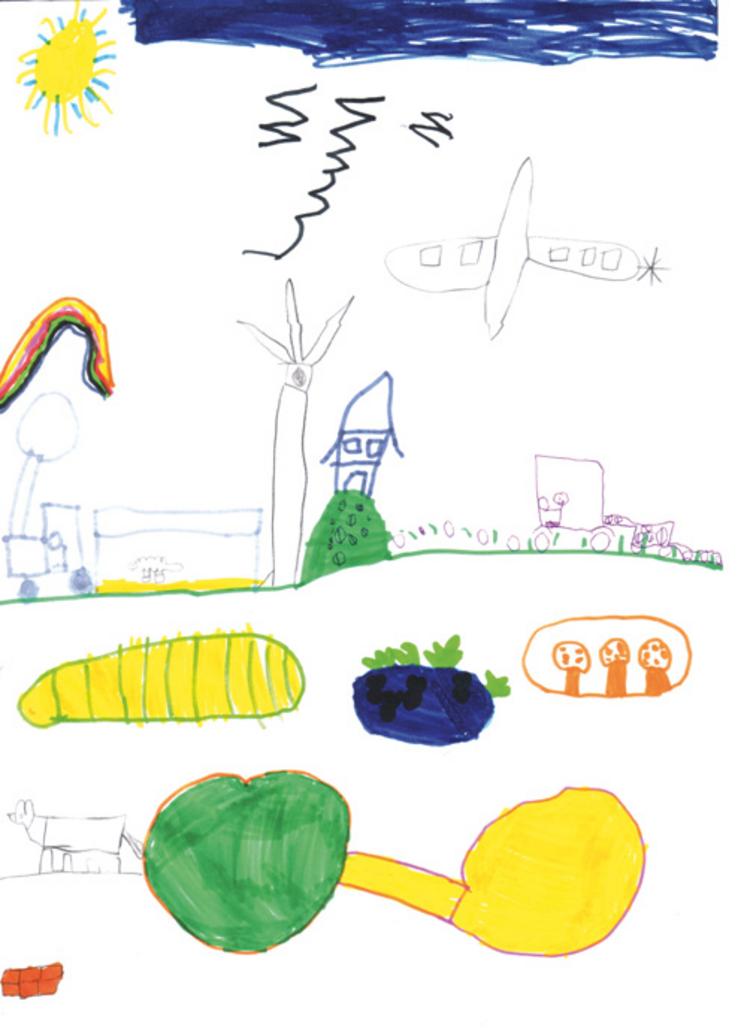 Coup de coeur "la ferme du futur" : Emeline, 5 ans, de Puycalvel