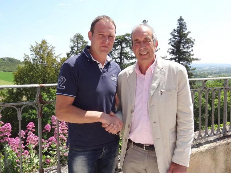 Après 35 ans de présidence du syndicat, Jean-François Tournié passe le relais à Gaël Bardou.