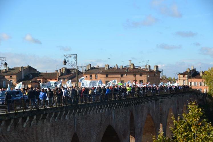 Novembre, la mobilisation se poursuit à Montauban pour dénoncer la révision des zones défavorisée
