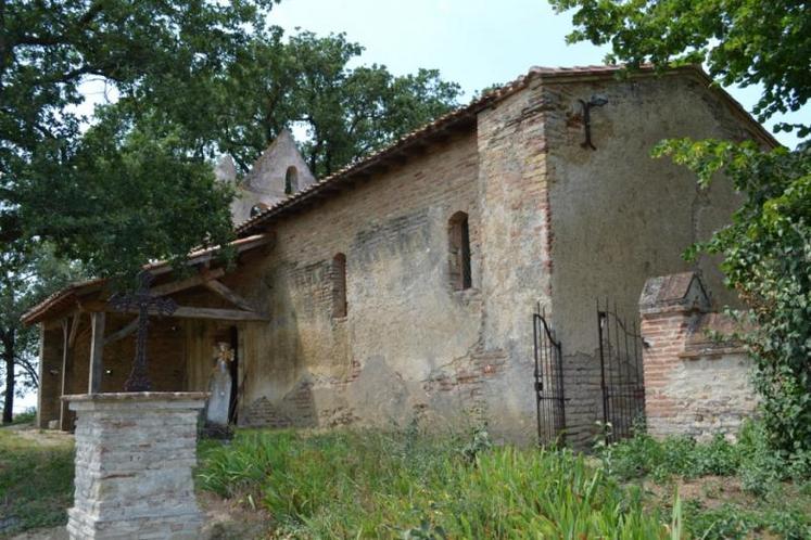 La chapelle de Saint-Pierre du Puy, à Giroussens