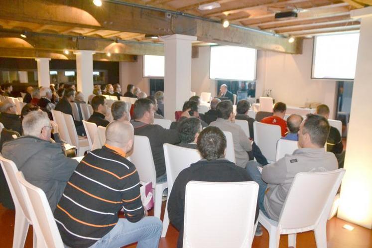 C’est dans la nouvelle salle de réception du magasin de la cave de Labastide que s’est tenue l’assemblée générale, le 29 janvier dernier.