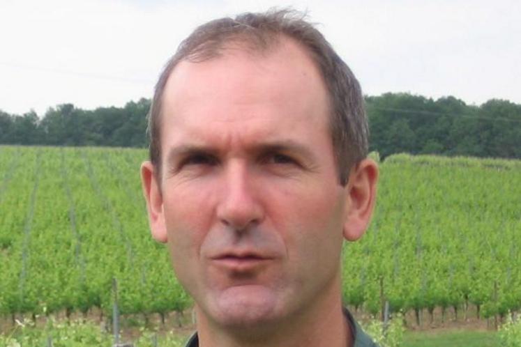 Francis Marre, viticulteurs, président de la section employeur de la FDSEA