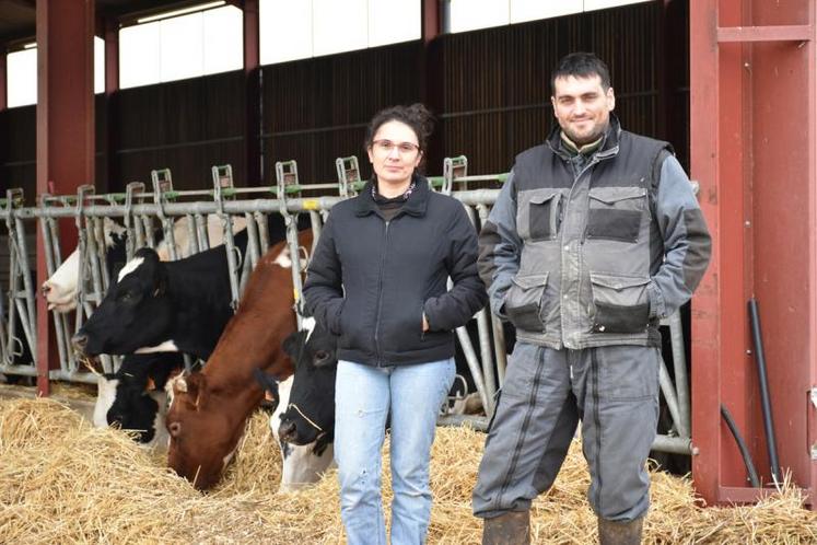 Selon Céline et Cyril Bousquet : "Nous voulions augmenter nettement le bien-être général du troupeau".