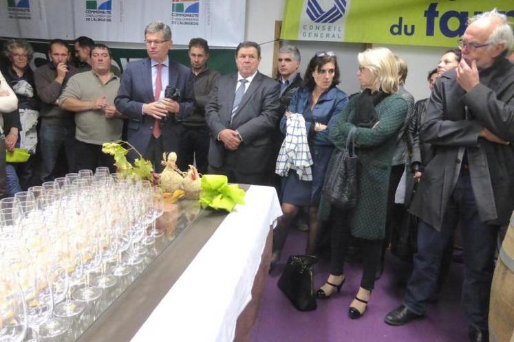 Philippe Bonnecarrère, président de la communauté d’agglomération de l’Albigeois, a souligné la pertinence de ce projet.