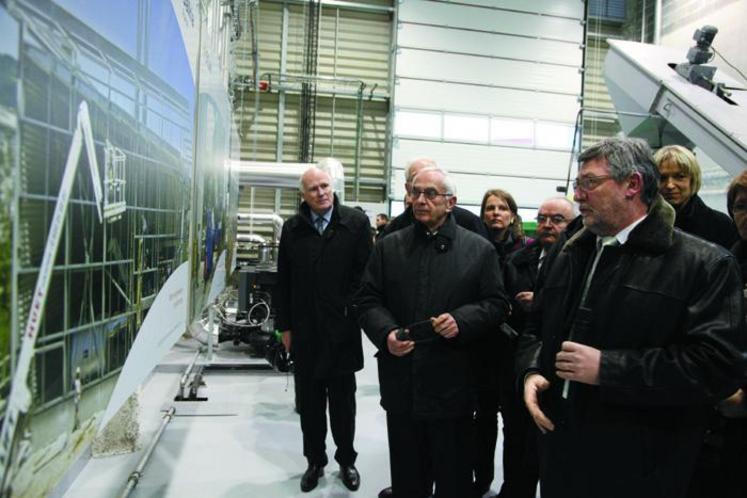 Vendredi 29 janvier, le réseau de chaleur bois de Mazamet a été inauguré.