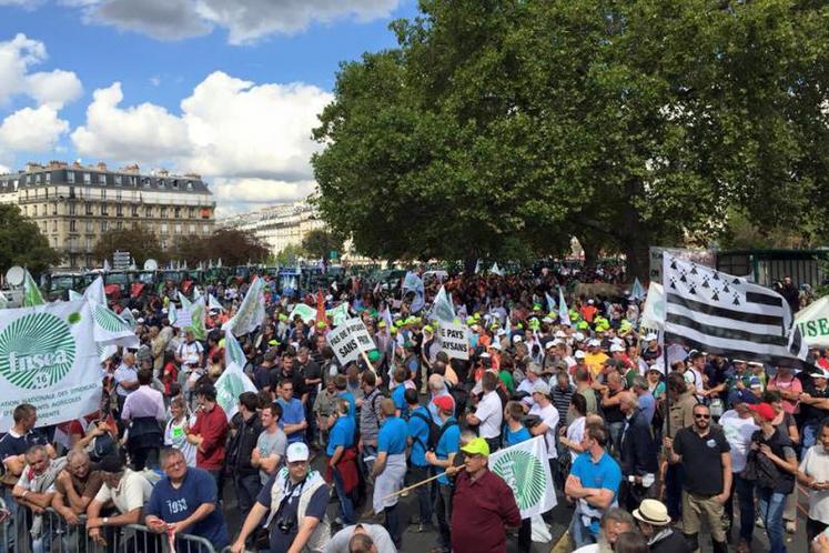 Mobilisation du 3 septembre 2015 à Paris