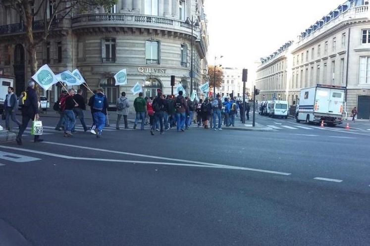 Mobilisation du 3 septembre 2015 à Paris - Philippe Jougla au coeur des discussions