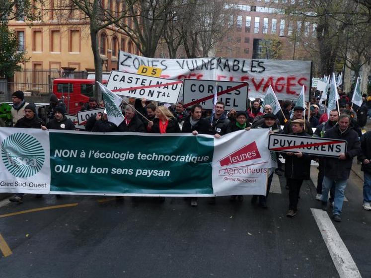 La FDSEA avait déjà mobilisé les agriculteurs en 2012 à Toulouse.