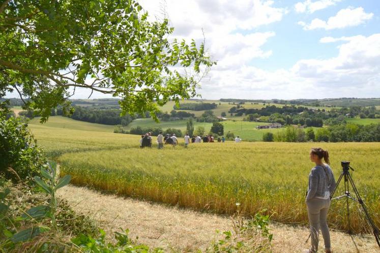 L'objectif de cette journée était de montrer les pistes possibles pour piloter la fertilisation des grandes cultures à l'aide des technologies permises par les drones et la cartographie.