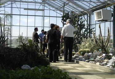 Les laboratoires Pierre Fabre avait convié la chambre d'agriculture du Tarn à une visite du conservatoire botanique à Soual.