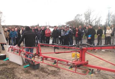 120 personnes, dont 83 agriculteurs tarnais, ont été accueillies mardi 3 mars au lycée de Flamarens.