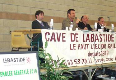 L'assemblée générale de la cave de Labastide s'est tenue vendredi 29 janvier.