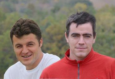 De gauche à droite, Damien Delsuc et Alexandre Boulous, producteurs de grandes cultures dans le Tarn