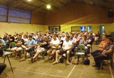 150 producteurs étaient présents à l'AG de l’AETR le 1er juillet dernier à Montfranc.