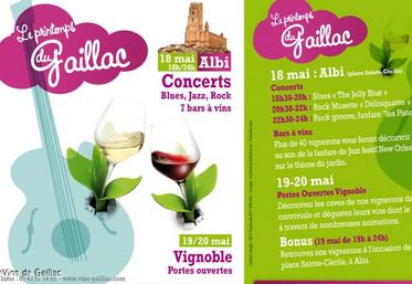 Gaillac, le vignoble aux 7 vins, célèbre le printemps du 18 au 20 mai.