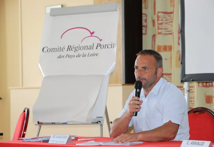 Mickaël Guillou, président du CRP Pays de la Loire. «Les nouveautés du PCAE sont une bonne nouvelle pour les éleveurs spécialisés qui pourront déposer deux dossiers ...