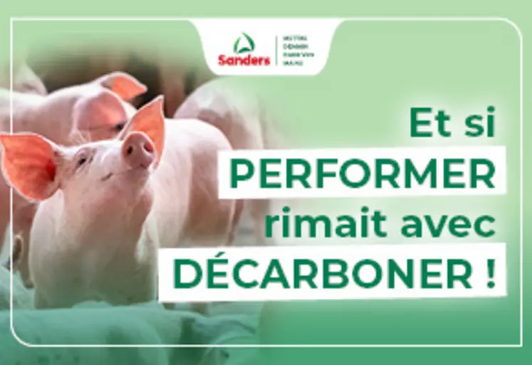 Publicité Sanders Et si performer rimait avec décarboner !