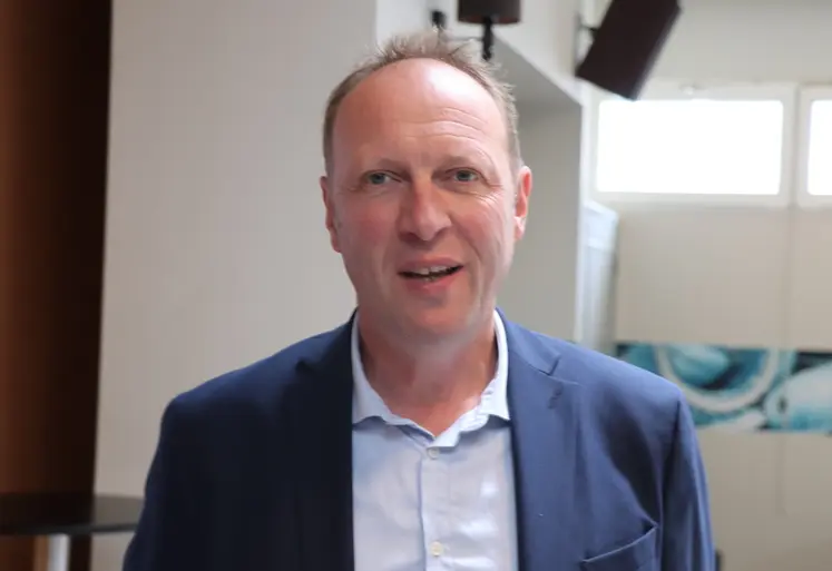 <em class="placeholder">Vincent Varin, président de l’association nationale sanitaire porcine« Dans beaucoup d’élevages, il ne manque pas grand-chose pour arriver à un niveau de ...</em>