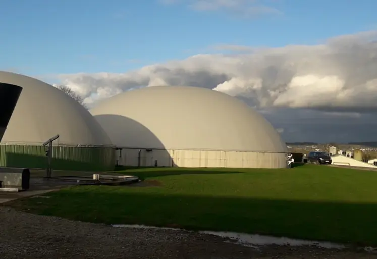 <em class="placeholder">Une unité de méthanisation</em>