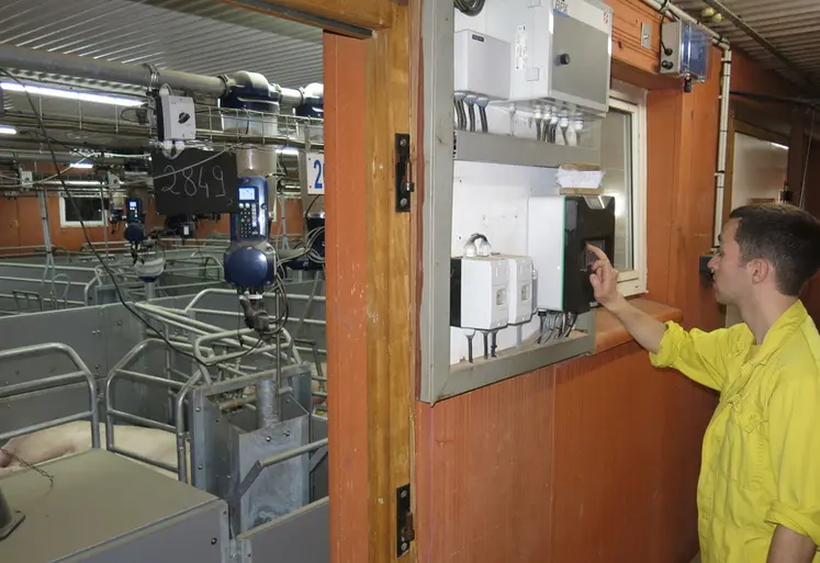 <em class="placeholder">Le pilotage du couple ventilation-chauffage dans les boîtiers de gestion d’ambiance est essentiel pour mieux maîtriser les consommations électriques d’un élevage.</em>