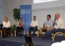 <em class="placeholder">Carole Joliff, présidente du CRP Bretagne, Christiane Lambert, présidente de la Fict, David Louzaouen, administrateur à l&#039;UGPVB, Alexis Leveau, directeur général de ...</em>