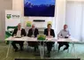 Les représentant du Snia (Syndicat national de l'industrie de la nutrition animale) lors de la conférence de presse du 23 septembre 2026