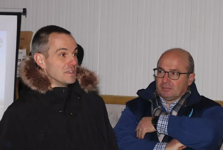 Benoît Julhes et Jean-Luc Doneys, président et directeur de a CAPP