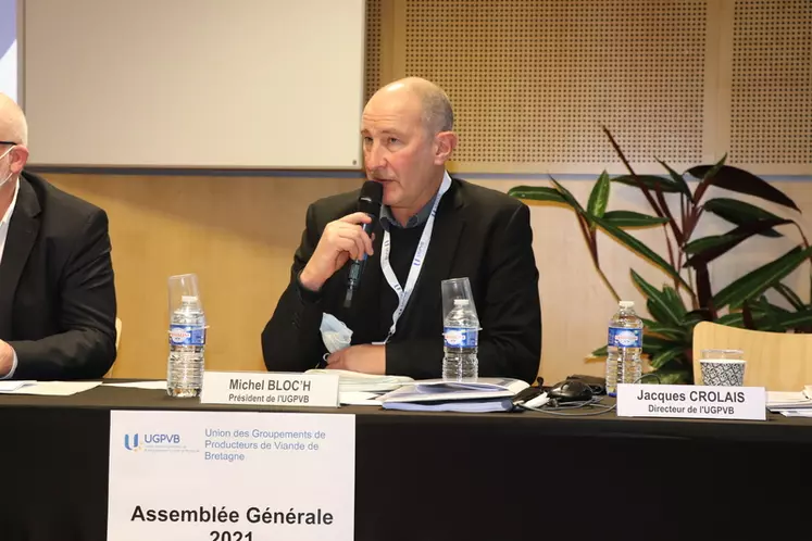 Michel Bloc'h, président de l'UGPVB. «Nous voulons obtenir des financements des programmes opérationnels de la nouvelle Pac.»