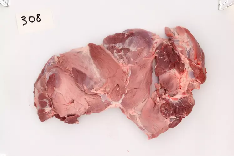 Les viandes déstructurées, reconnaissables par leur couleur pâle, engendrent des problèmes de qualité technologique du jambon.