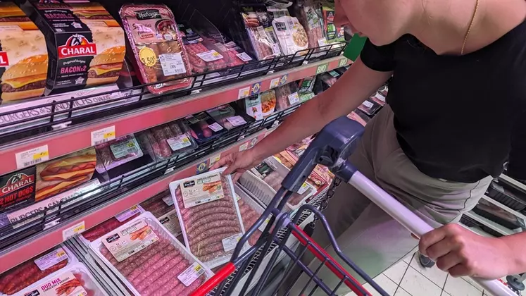 La consommation de viande de porcs a augmenté de 1,6% en 2022.