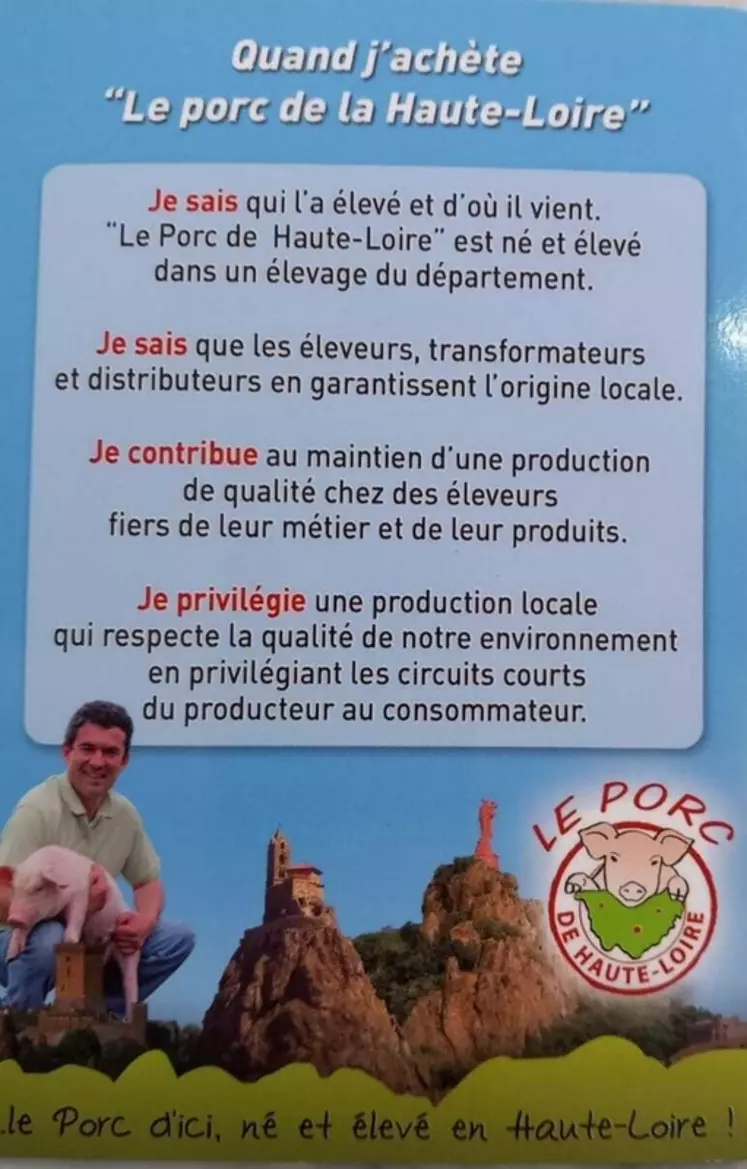 L'origine locale des porcs est l'argument majeur des éleveurs de Haute-Loire.