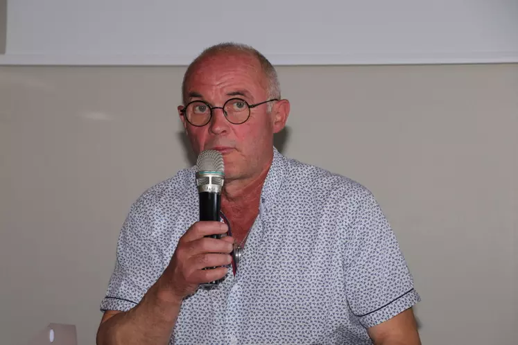 François Pot, président du Marché du porc français