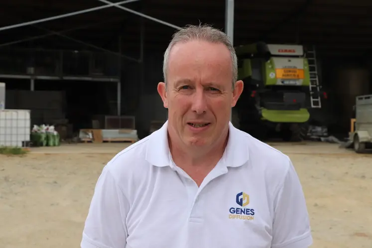 <em class="placeholder">Bertrand Brajeul, animateur des ventes Est Bretagne et Normandie chez Gènes Diffusion</em>