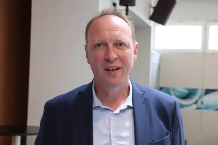 <em class="placeholder">Vincent Varin, président de l’association nationale sanitaire porcine« Dans beaucoup d’élevages, il ne manque pas grand-chose pour arriver à un niveau de ...</em>