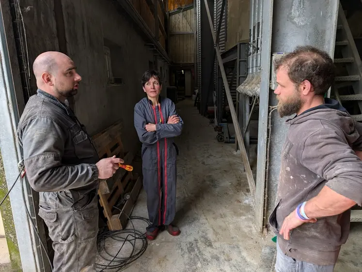 <em class="placeholder">Sandrine Paybou veut pouvoir gérer tous les imprévus techniques pouvant survenir sur l&#039;exploitation autant avec ses salariés qu&#039;avec les intervenants extérieurs.</em>