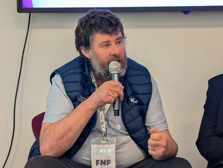 <em class="placeholder">Arnaud Clouet, secrétaire général de la FNP "La dégradation de la balance commerciale des produits du porc interroge sur la santé de la filière porcine française" </em>