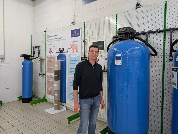 <em class="placeholder">Fabien Vautrin, animateur technique d’Eau Sure : « La première responsabilité de l’éleveur est de subvenir aux besoins de ses animaux, et notamment à leurs besoins ...</em>