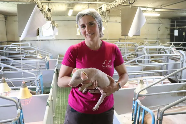 <em class="placeholder">OPHELIE CHARTIER ELEVEUSE DE PORCS EN MAYENNE CHEFFE D&#039;ENTREPRISE SELECTION NUCLEUS</em>