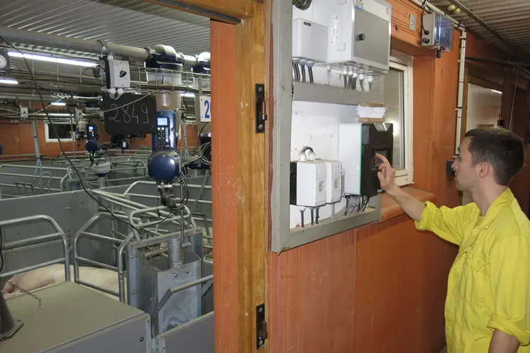 <em class="placeholder">Le pilotage du couple ventilation-chauffage dans les boîtiers de gestion d’ambiance est essentiel pour mieux maîtriser les consommations électriques d’un élevage.</em>