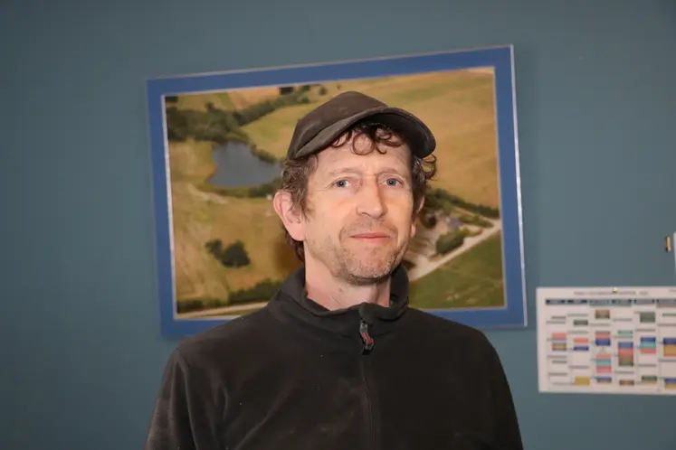 <em class="placeholder">Tanguy Levesque, associé de la SCEA Ar Kouerien</em>