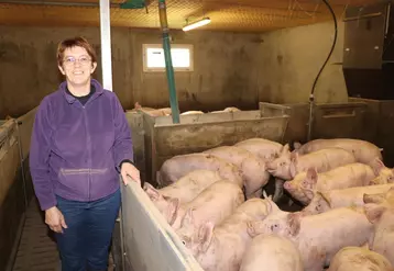 Claudine Chauveau. «Dans le contexte actuel, augmenter le poids des porcs à l’abattoir est économiquement intéressant, à condition que le TMP et l'indice ne se dégradent pas.»