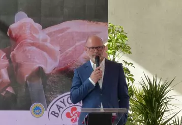 Pierre Harambat, président du Consortium du jambon de Bayonne, a rappelé que la force de la filière du jambon de Bayonne repose sur la diversité des modèles et des ...