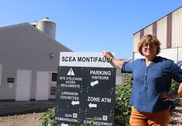 Sylvie Roudaut, éleveuse de porcs en Ille et Villaine