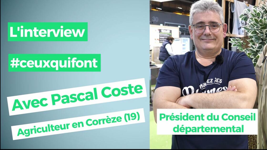 [VIDEO #FaceCam] – Pascal Coste, Président du conseil départemental de